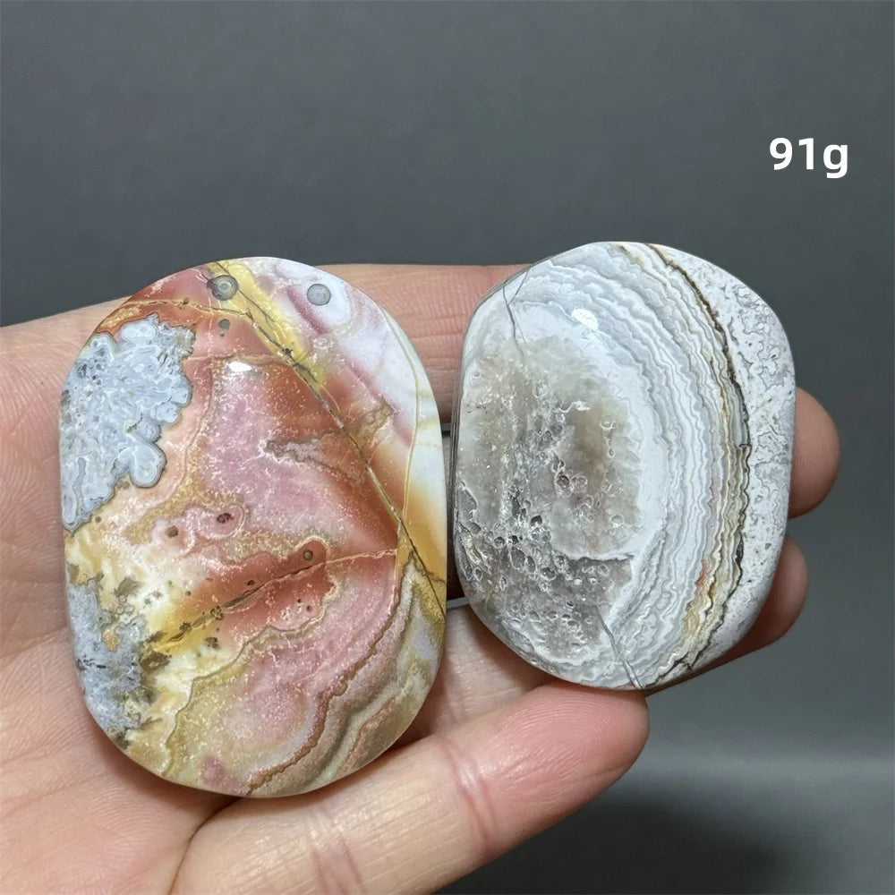 Red Agate Palm Stone-ToShay.org