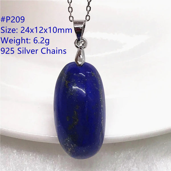 Blue Lapis Lazuli Pendant-ToShay.org