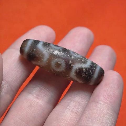 Tibetan Onyx Dzi Bead-ToShay.org