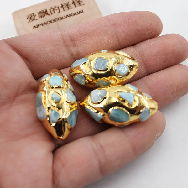 Blue Larimar Beads-ToShay.org