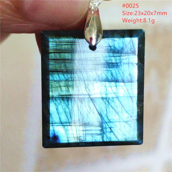 Blue Light Labradorite Pendant-ToShay.org
