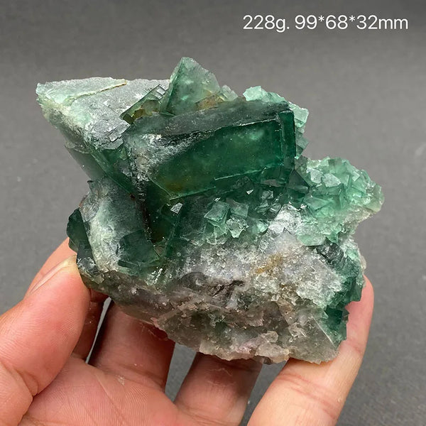 Green Fluorite Crystal-ToShay.org