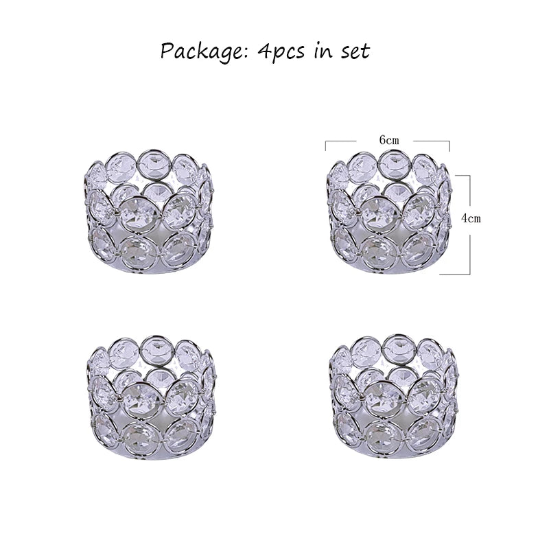 Crystal Bead Flower Vase-ToShay.org