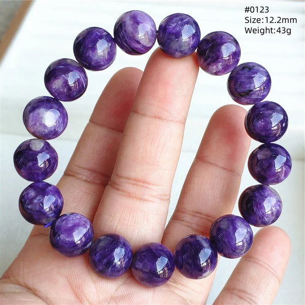 Purple Charoite Bracelet Russia-ToShay.org
