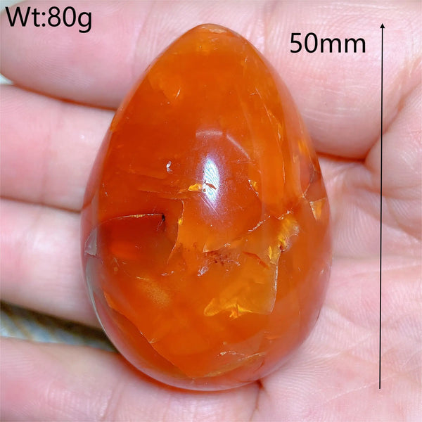 Orange Carnelian Egg-ToShay.org