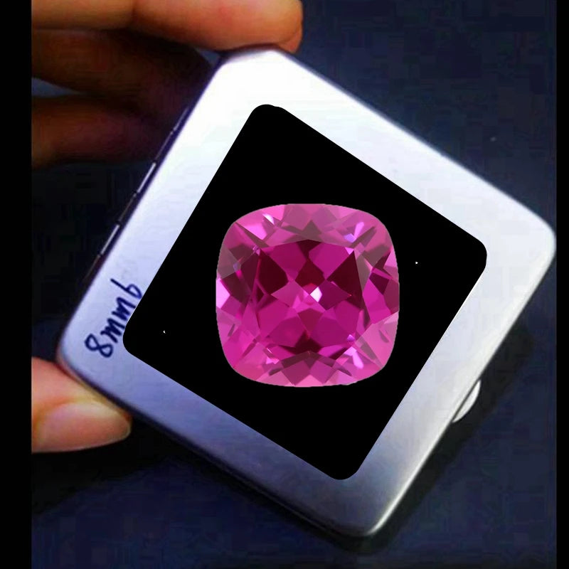 Pink Ruby Faceted Gems-ToShay.org