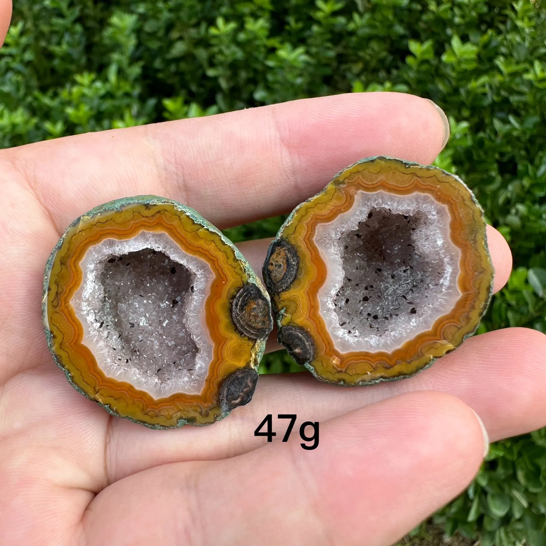 Mixed Agate Crystal Geode-ToShay.org