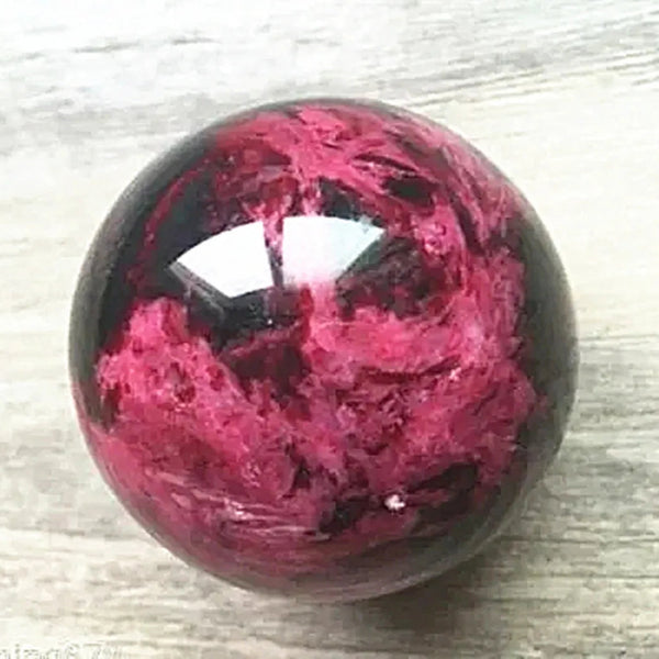 Pink Peach Blossom Jade Ball-ToShay.org