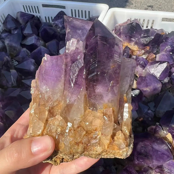 Purple Amethyst Cluster-ToShay.org