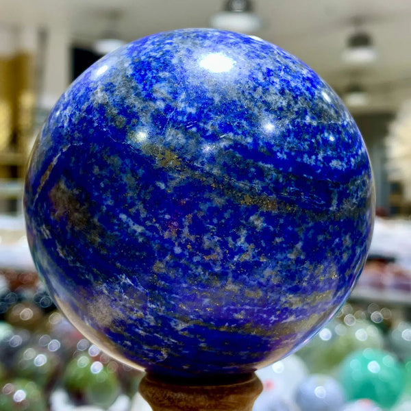 Blue Lapis Lazuli Ball-ToShay.org