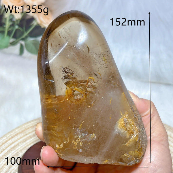 Smokey Rainbow Quartz Stone-ToShay.org