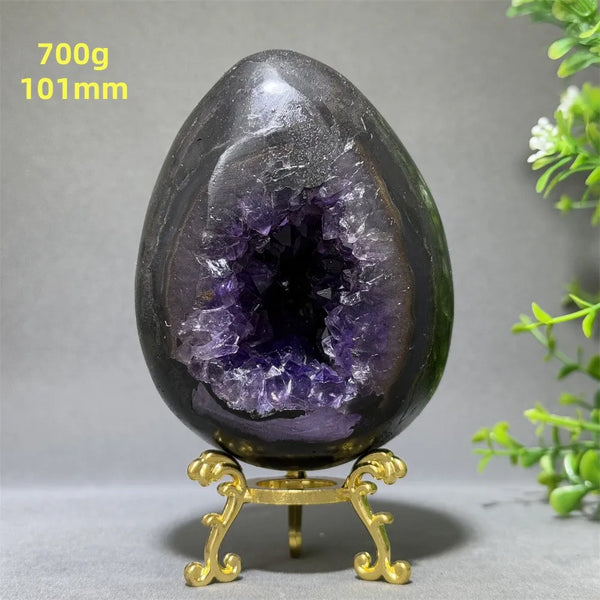 Purple Amethyst Cluster Egg-ToShay.org