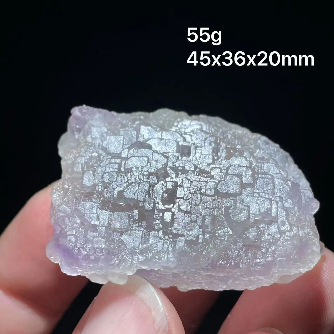 Blue Fluorite Crystal-ToShay.org
