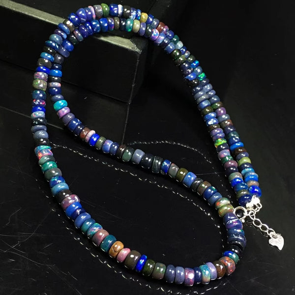 Black Opal Abacus Beads-ToShay.org