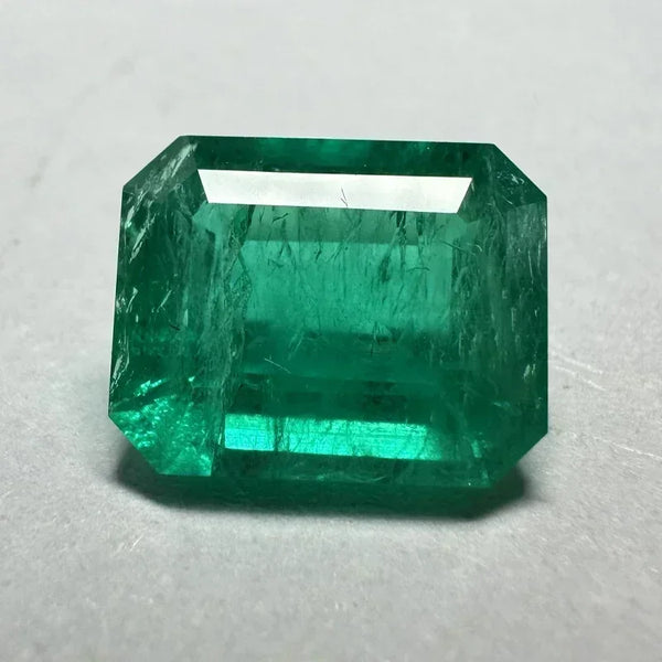 Green Faceted Emerald-ToShay.org