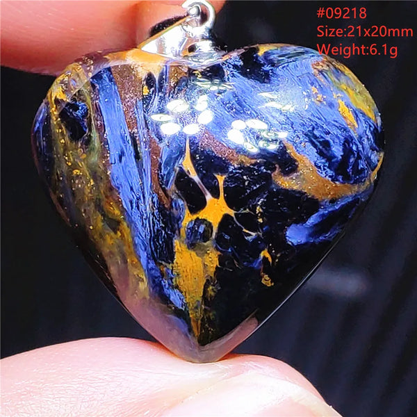 Blue Pietersite Chatoyant Pendant-ToShay.org