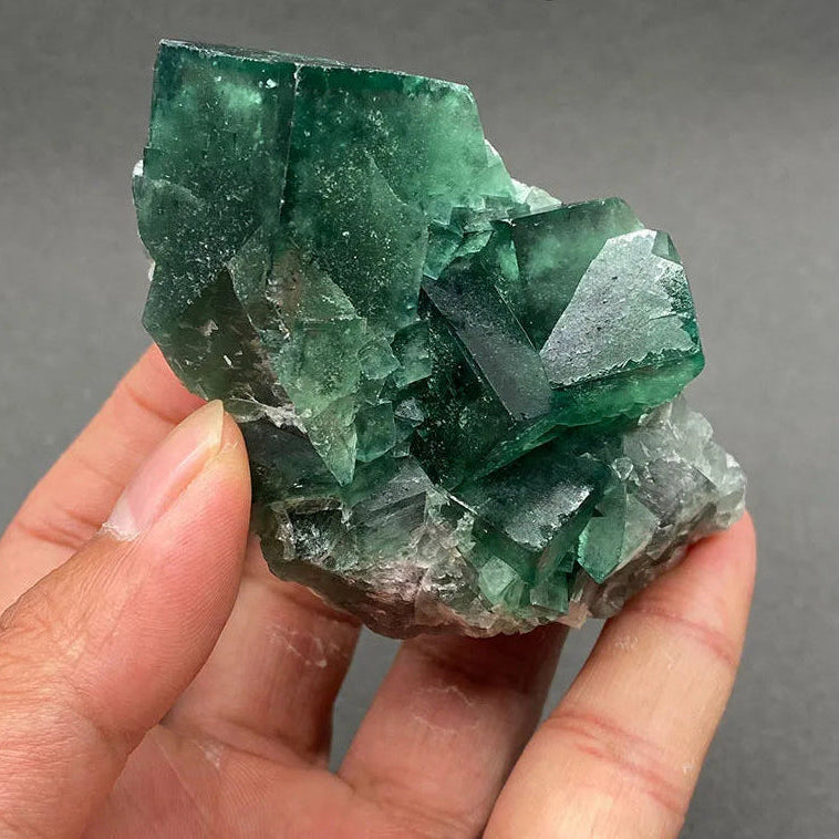 Green Fluorite Crystal-ToShay.org