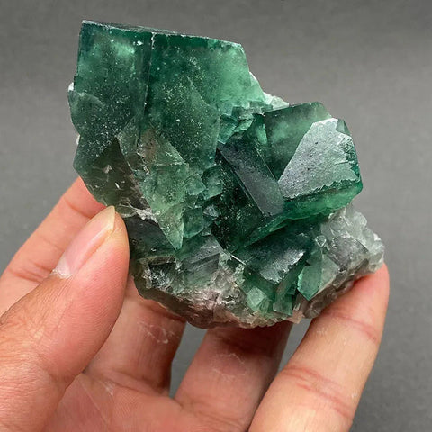 Green Fluorite Crystal-ToShay.org