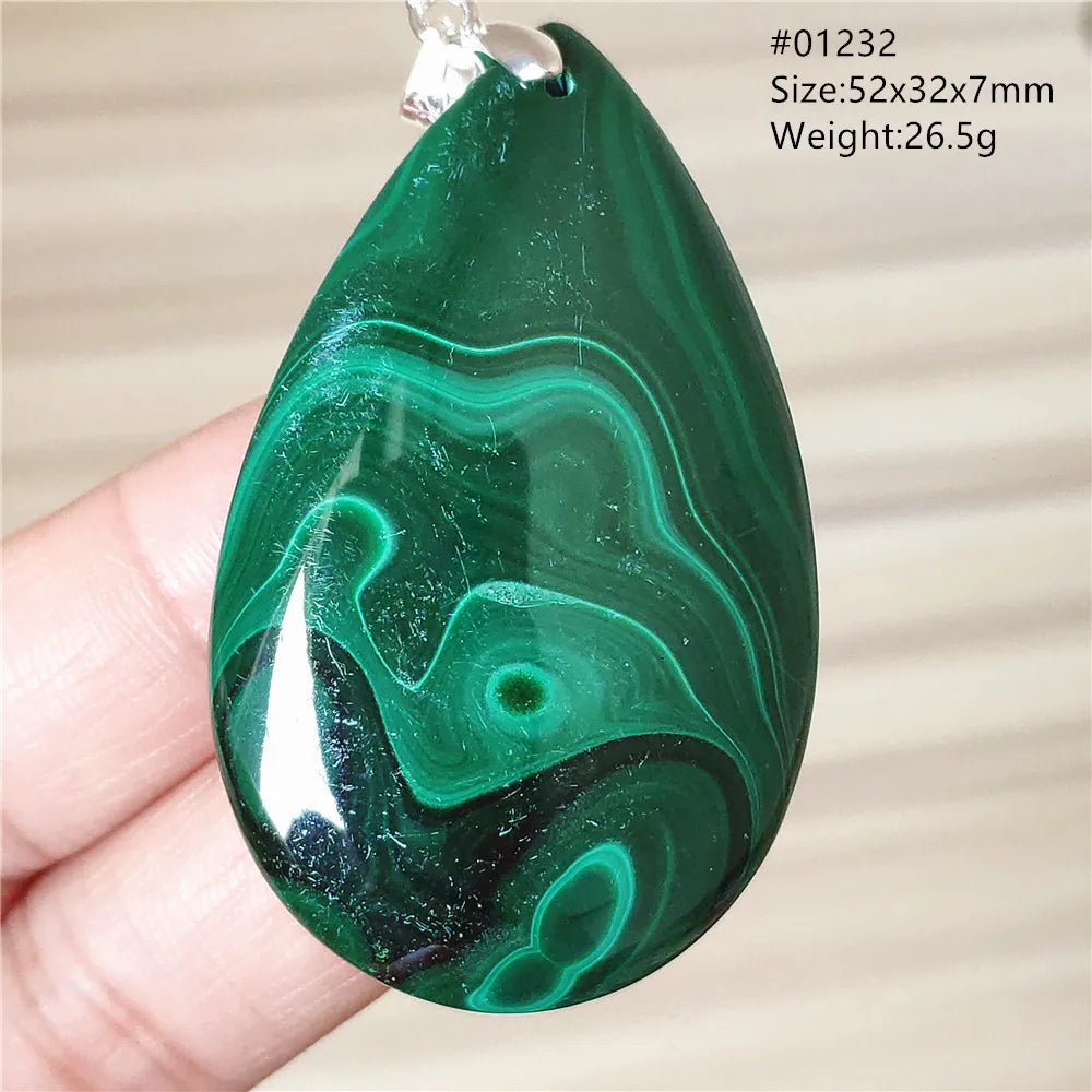 Green Malachite Pendant-ToShay.org