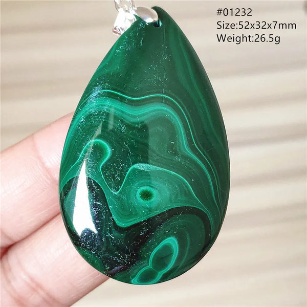 Green Malachite Pendant-ToShay.org