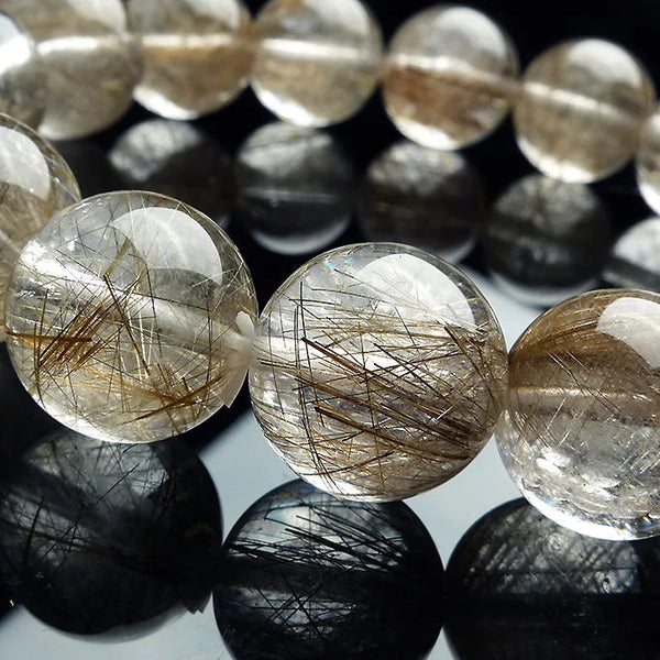 Silver Brookite Rutilated Quartz-ToShay.org
