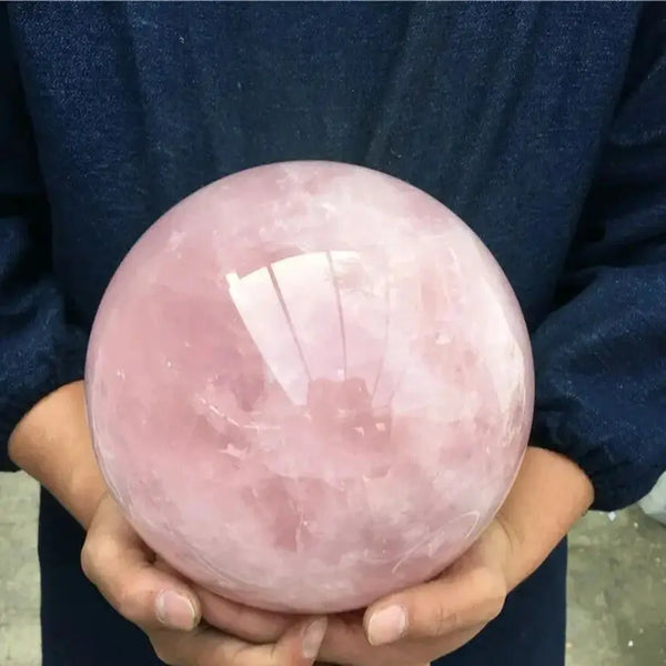 Pink Rose Quartz Ball-ToShay.org