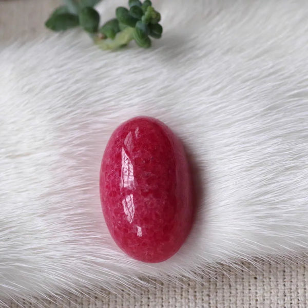 Red Rose Rhodonite Pendant-ToShay.org