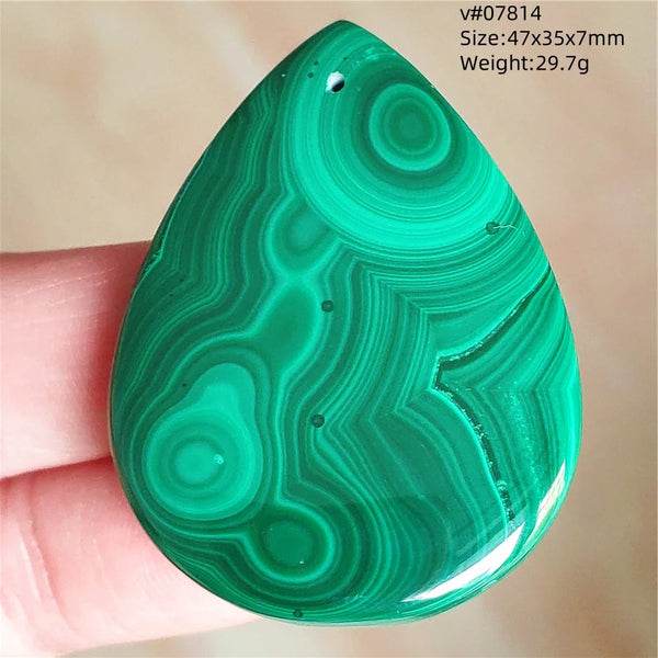 Green Malachite Chrysocolla Pendant-ToShay.org