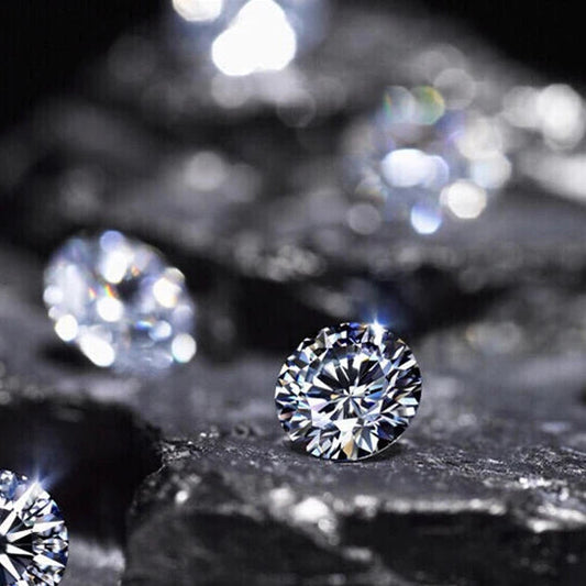 Clear Faceted Diamond-ToShay.org