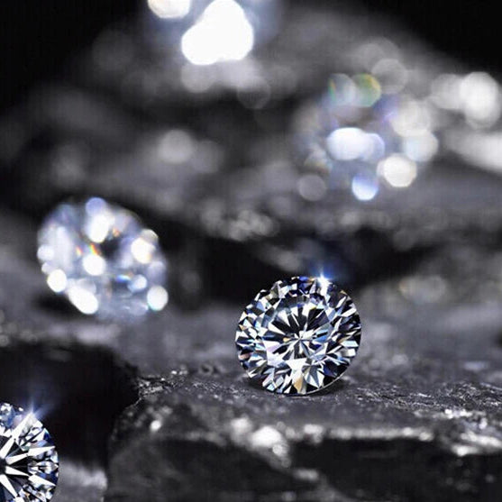 Clear Faceted Diamond-ToShay.org