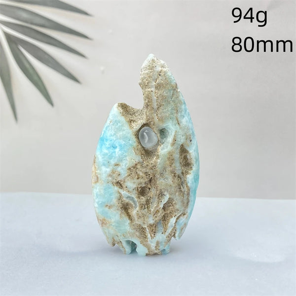 Blue Hemimorphite Flame-ToShay.org