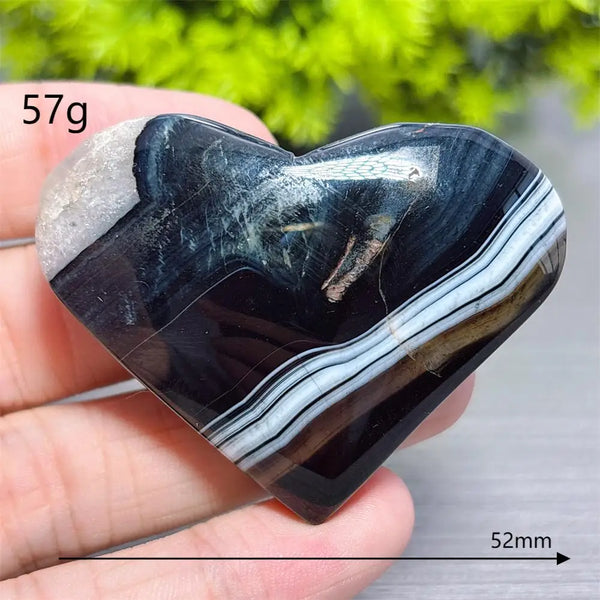 Black Agate Heart-ToShay.org