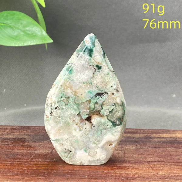 Green Cherry Blossom Agate-ToShay.org