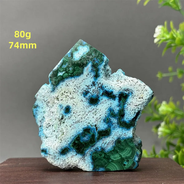 Blue Chrysocolla Tower-ToShay.org