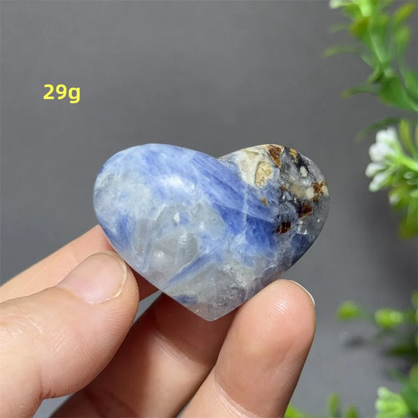 Blue Crystal Heart-ToShay.org