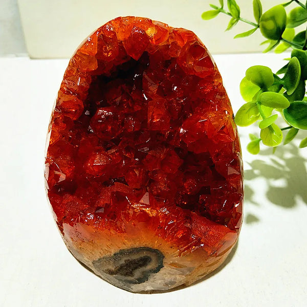 Yellow Citrine Geode-ToShay.org