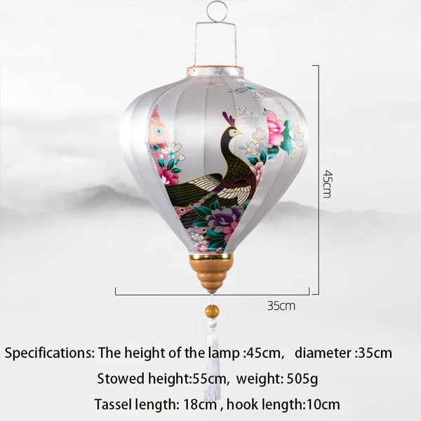 Silk Flower Lantern-ToShay.org
