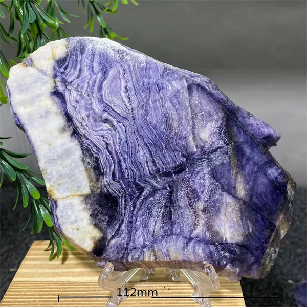 Purple Malachite Slab Slice-ToShay.org