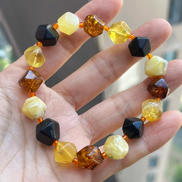 Yellow Amber Bracelet-ToShay.org