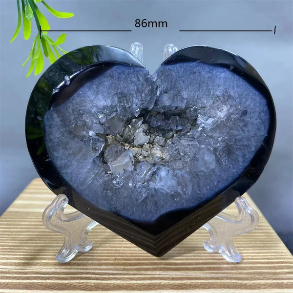 Black Agate Heart-ToShay.org