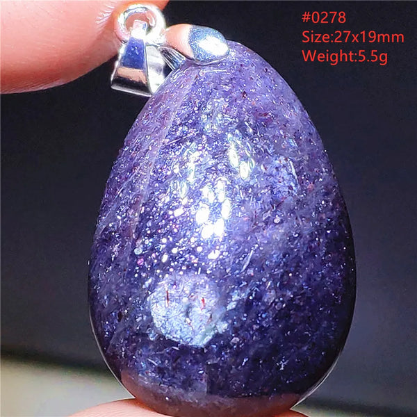 Red Blue Lolite Pendant-ToShay.org