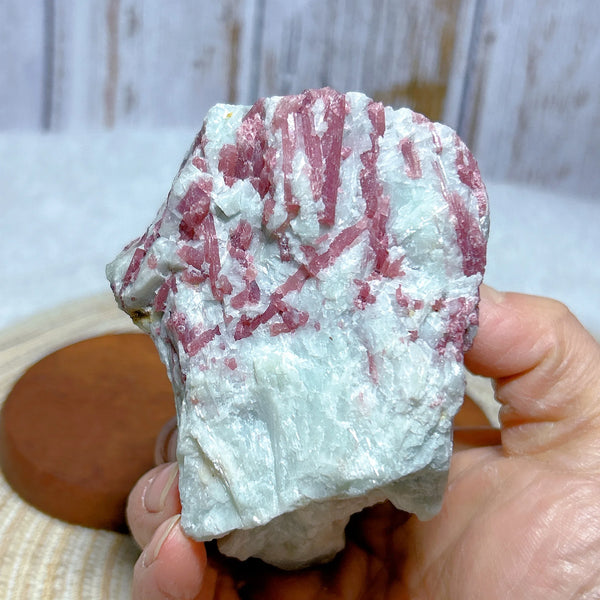 Pink Tourmaline Raw Stone-ToShay.org