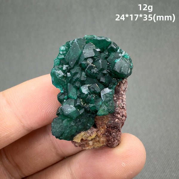 Green Dioptase Quartz-ToShay.org