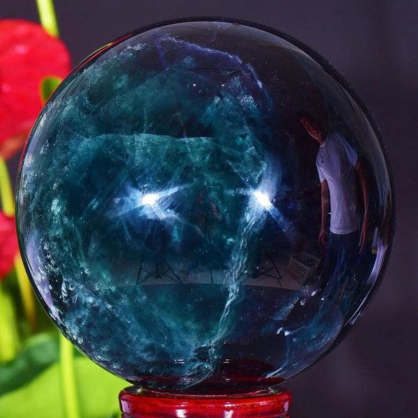 Blue Fluorite Ball-ToShay.org