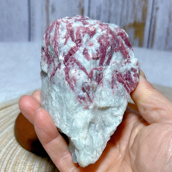 Pink Tourmaline Raw Stone-ToShay.org