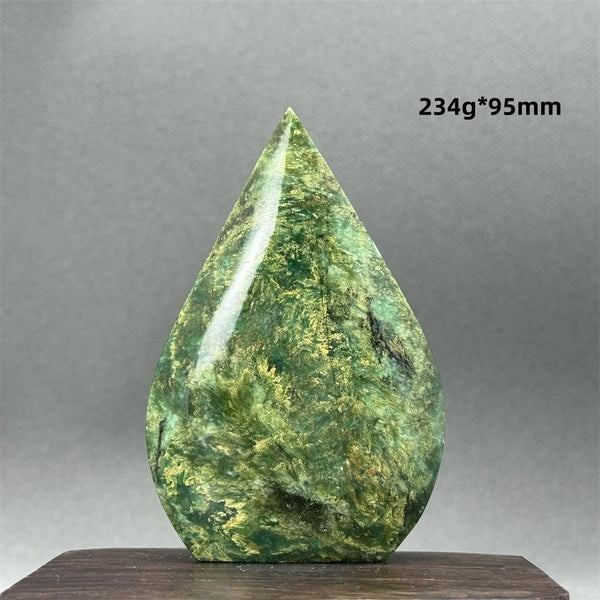 Green Emerald Jasper Torch-ToShay.org