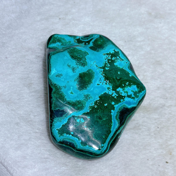 Blue Chrysocolla Azurite Stone-ToShay.org