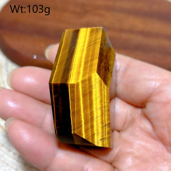 Blue Yellow Tiger Eye Stone-ToShay.org