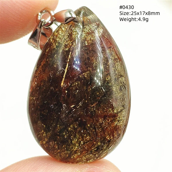 Black Rutilated Copper Quartz-ToShay.org