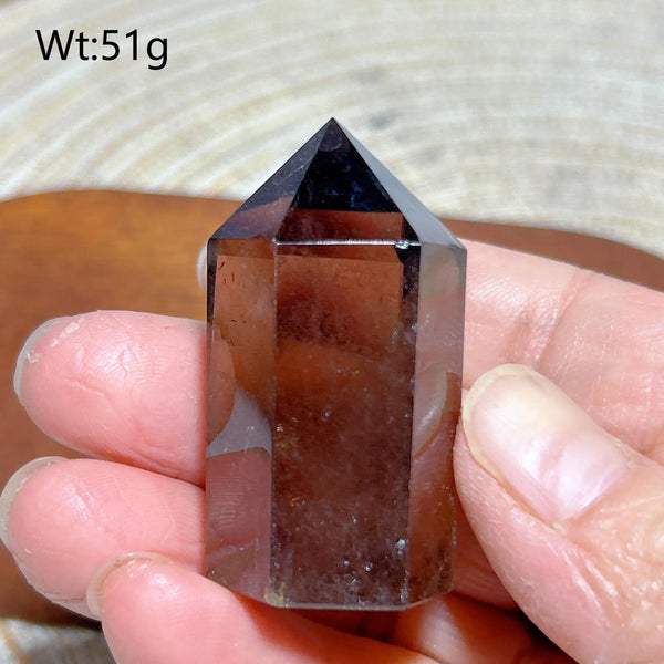 Smokey Rainbow Quartz Point-ToShay.org
